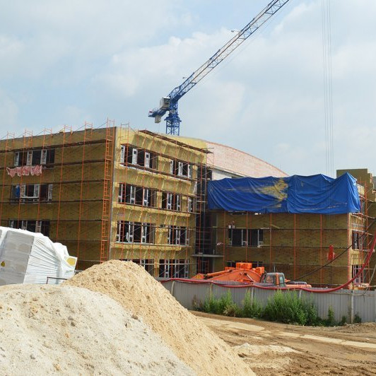 Ход строительства ЖК Видный берег в 2016 году
